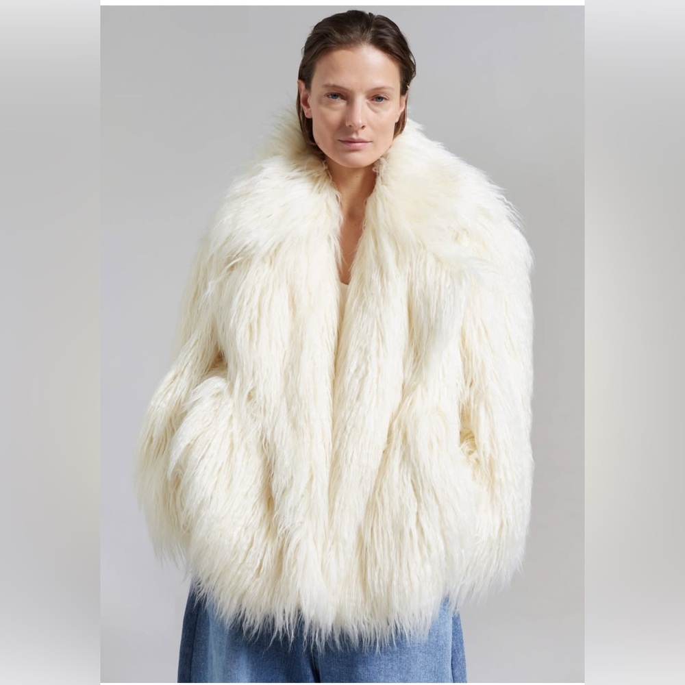 The Frankie shop faux fur coat